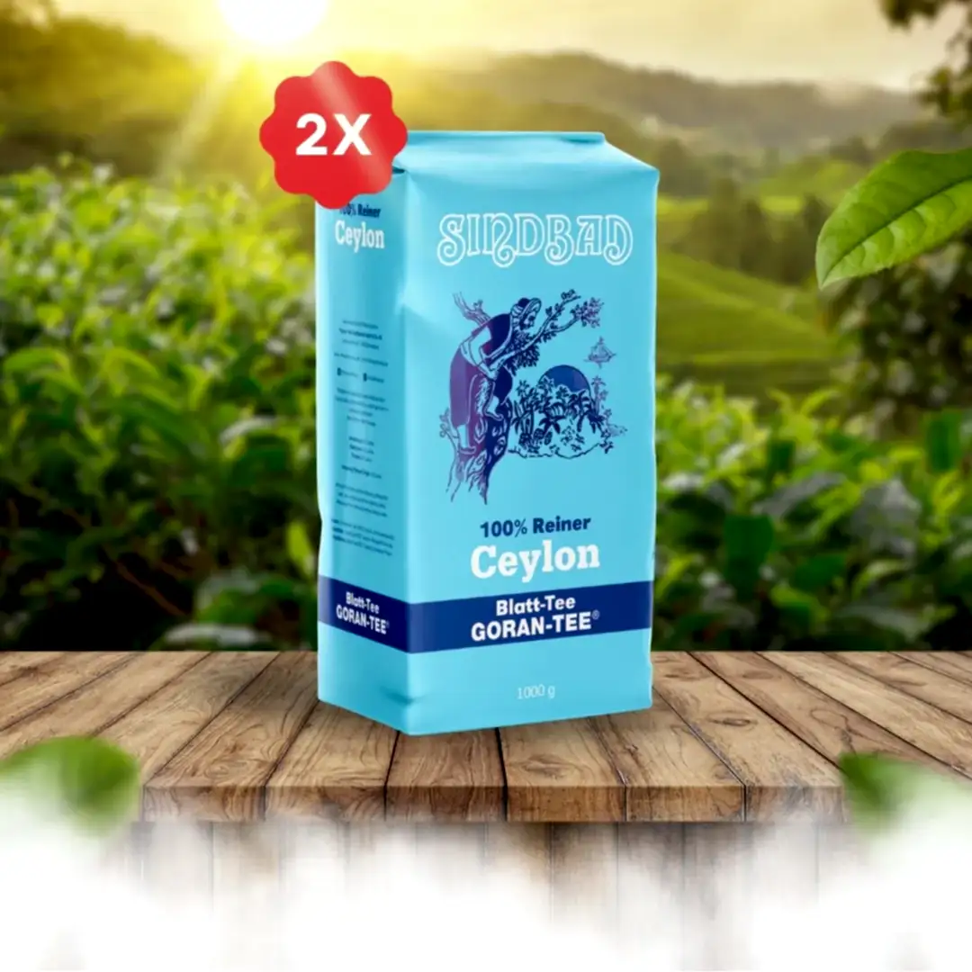 Goran Tee - Sindbad Çay 1000g  2 li paket