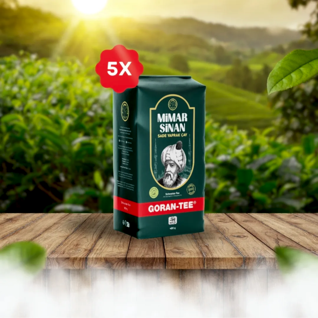 Goran Tee - Mimar Sinan Çay 400g 5 li paket